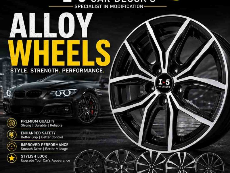 Sports Alloy Wheels in Coimbatore | i5 car decors