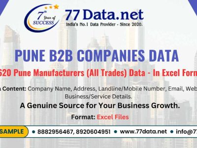 Get List of 3000+ Companies in Pune with Free Sample