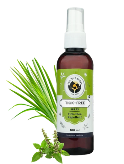 Tick & Flea Repelling Spray for Dogs & Cats