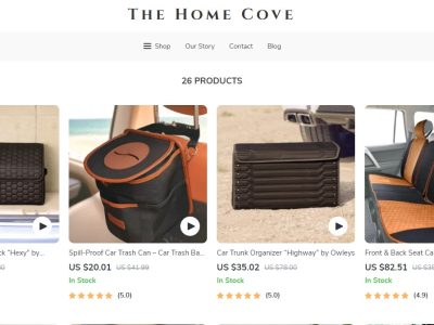 thehomecove.com get 10% OFF on all products!