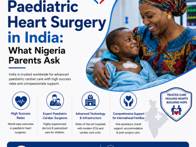 Paediatric Heart Surgery in India For For Nigeria Patients