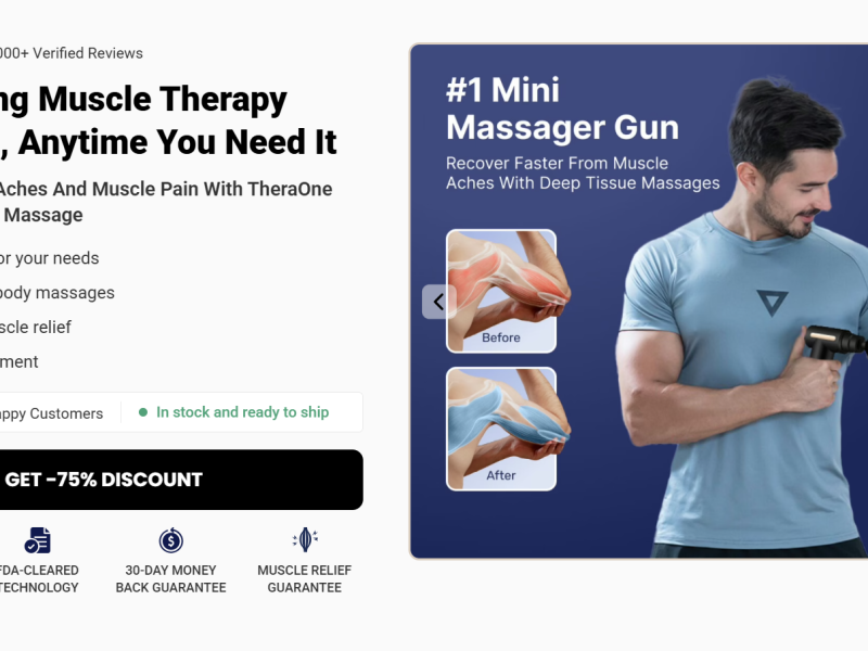 TheraOne Pro Massage Gun Reviews 2026!