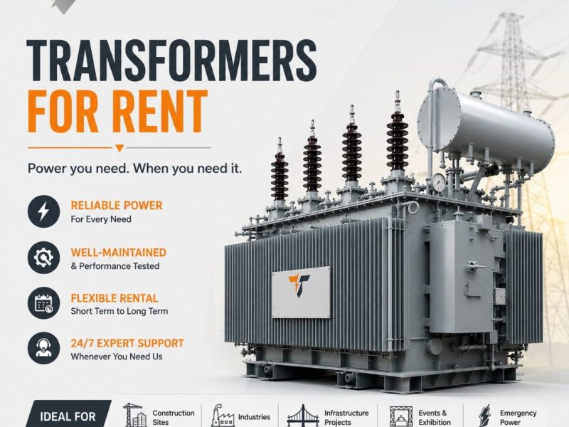 Transformers for Rent for Temporary Power Needs