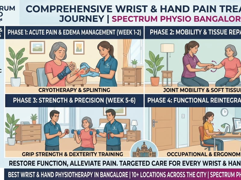 Wrist & Hand Pain Treatment in Bangalore | Spectrum Physio Bangalore