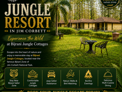 Forest Stay in Jim Corbett | Relax at Bijrani Jungle Cottages