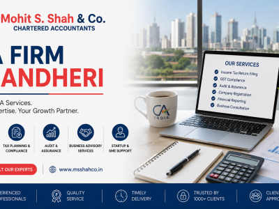 Leading CA Firm in Andheri | Mohit S. Shah & Co.