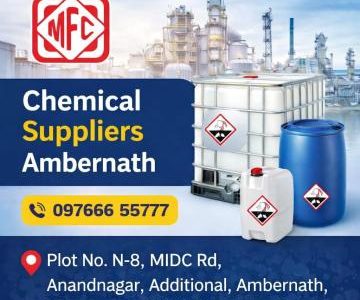 Trusted Chemical Suppliers Ambernath for Industrial Chemical Supply