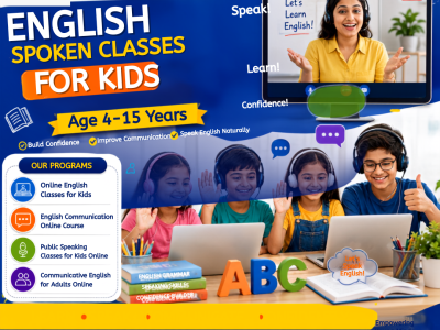 Online English Communication Classes for Kids in India