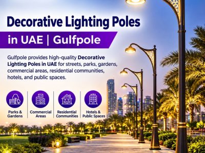 Decorative Lighting Poles in UAE | Gulfpole