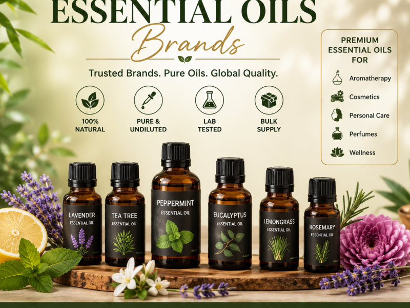 Premium Essential Oil Brands for Global B2B Buyers