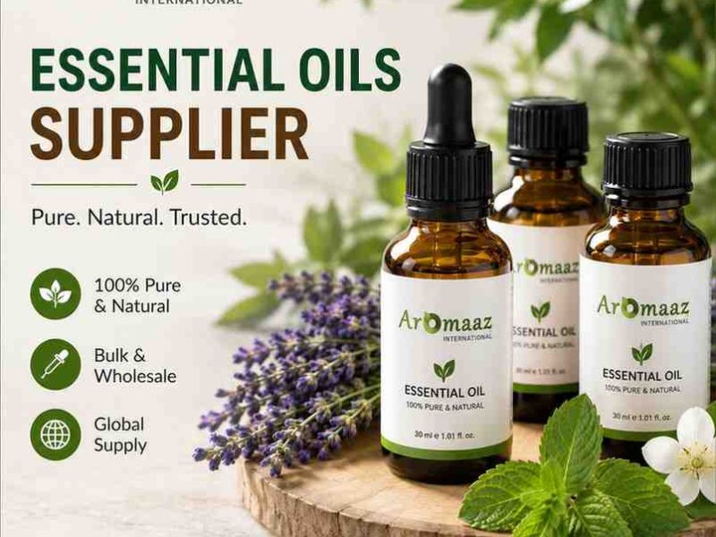 Bulk Essential Oils Supplier | Wholesale Pure Essential Oils for B2B