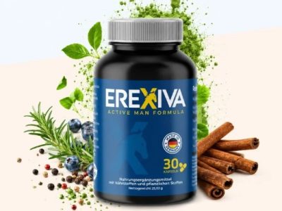 Erexiva – [Erexiva Formel] Naturlig Støtte for Menns Vitalitet