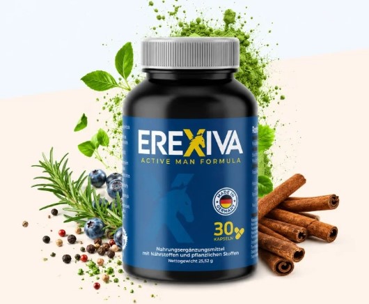 Erexiva – [Erexiva Formel] Naturlig Støtte for Menns Vitalitet