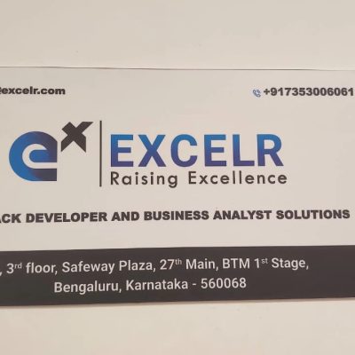 ExcelR – Full Stack Developer And Business Analyst Course