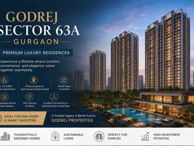 Godrej Sector 63A Gurgaon | Luxury Apartments on Golf Course Extension Road