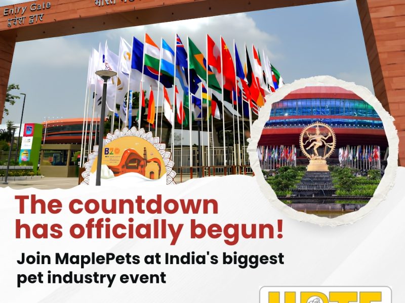 Maple Pets International at IIPTF 2026 – Pet Trade Fair Delhi