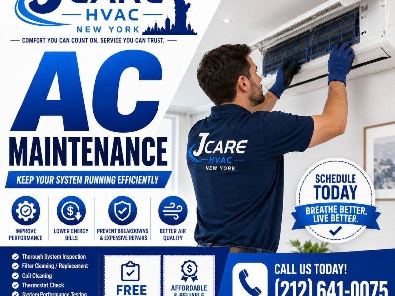 J Care HVAC New York