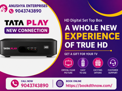 Tata Play New Connection in Karur | 9043743890