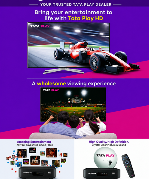 Tata Play New DTH Connection Offers in Tindivanam | 9043743890
