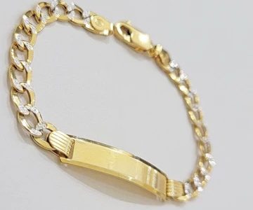 Buy 14K Gold Bracelet in USA, Texas | Cuban Link Bracelet for Men & Women