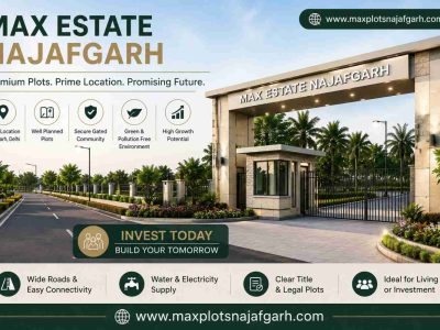 Max Estate Najafgarh – Premium Plotted Development