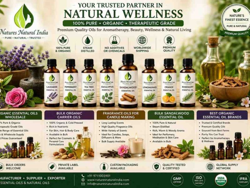 Organic Essential Oils Wholesale | Bulk Organic Carrier Oils | Bulk Sandalwood Essential Oil