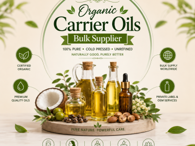 Organic Carrier Oils Bulk Supplier | Aromaaz Oils
