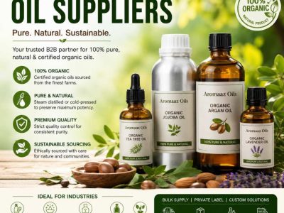 Organic Oil Suppliers | Bulk & Wholesale