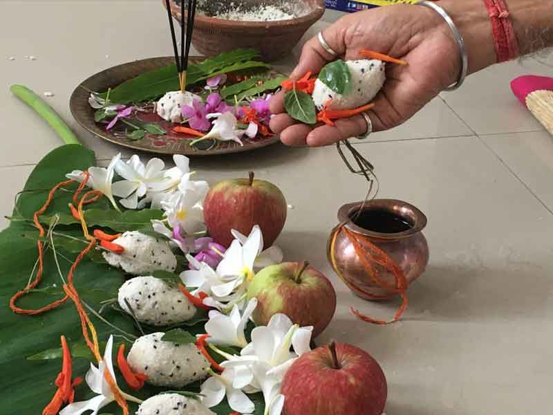 Asthi Visarjan in Srirangapatna