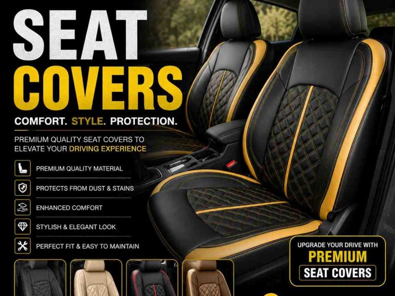 Top-Quality Seat Covers for Cars in Coimbatore – i5cardecors