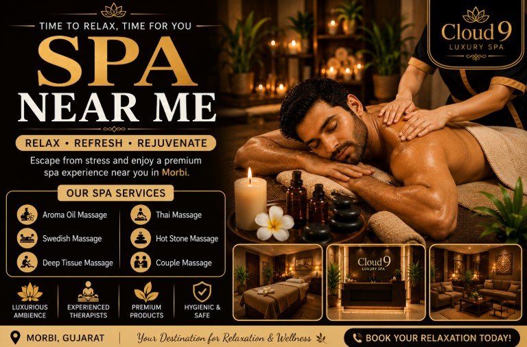 Best Spa Near Me | Premium Spa Services in Morbi