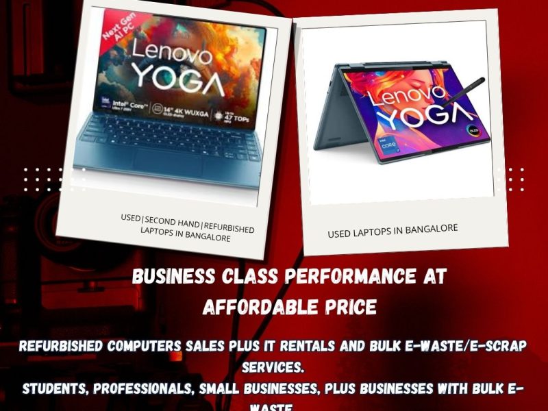 Refurbished laptops in bangalore