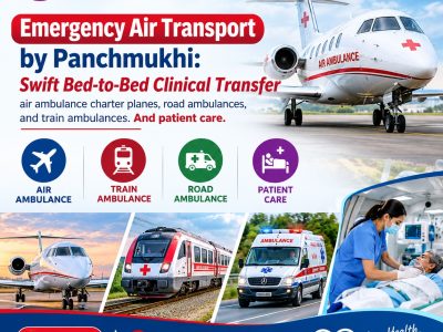Panchmukhi Best Patient Shifting Ambulance in Ranchi- Trusted Ambulatory support