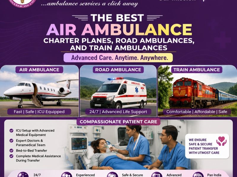 Panchmukhi Air Ambulance Cost from Bangalore- Cost effectiveness maintained during booking