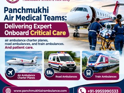 Panchmukhi ICU Air Ambulance in Mumbai - Compassionate Medical Care in Transit