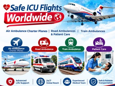 Panchmukhi Emergency Air Ambulance in Guwahati - highest safety measures taken