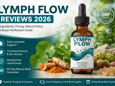 How many botanicals does Lymph Flow contain?