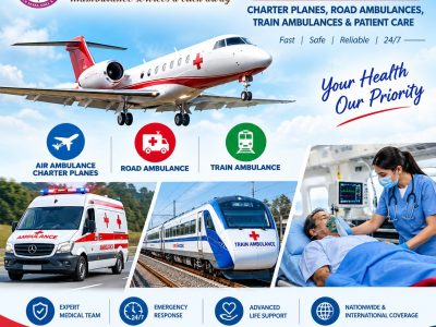 Panchmukhi Air Ambulance Cost from Guwahati- booking provided immediately