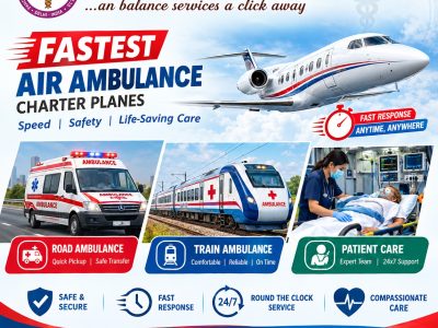 Panchmukhi Best Patient Shifting Ambulance in Varanasi- Emergency Rescue arranged on time