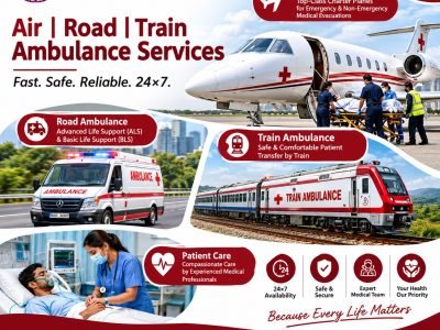 Panchmukhi ICU Air Ambulance in Delhi -hospital like environment for critical patients