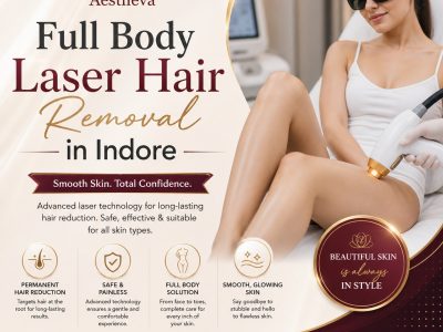 Full Body Laser Hair Removal in Indore - Aestheva