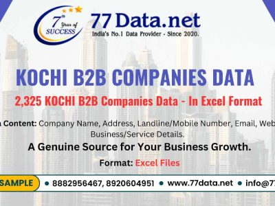 Get Verified List of 2000+ Companies in Kochi with Free Sample