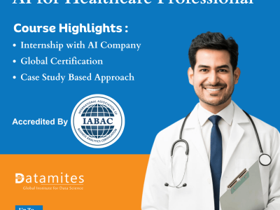 DataMites Top AI For Helathcare Professionalscourse in Noida