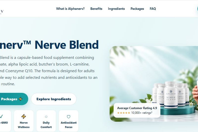 Alphanerv – Support Your Nerve Health Naturally