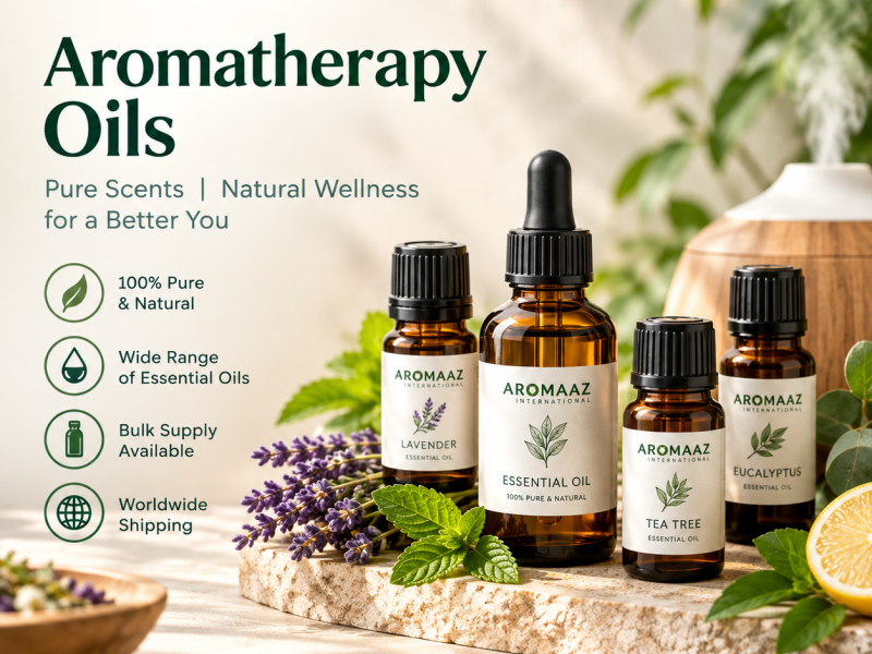 Premium Aromatherapy Oils for Wholesale & Bulk Supply