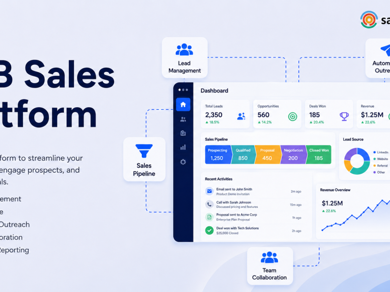 Simplify Sales Outreach with a Powerful B2B Sales Platform