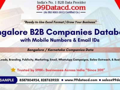 Get List of Companies in Bangalore with Verified B2B Data