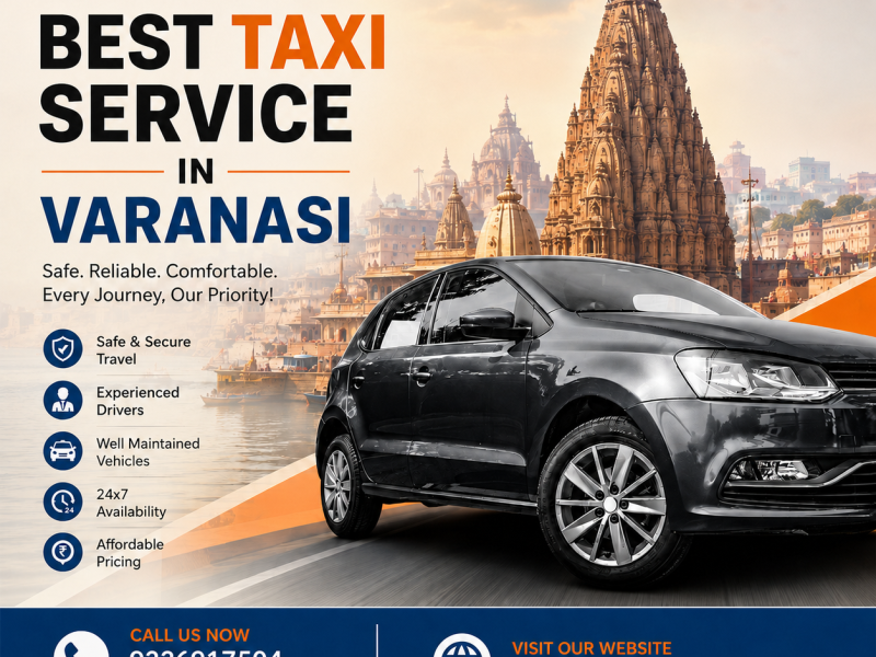 Best Taxi Service in Varanasi for Comfortable Travel
