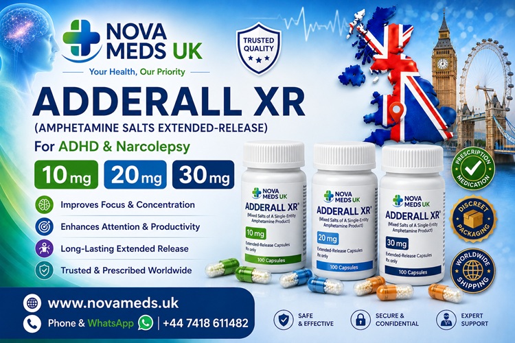 Buy Adderall XR Online UK Digital Health Checkout Delivery