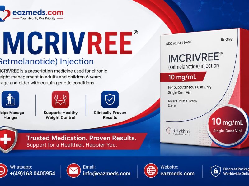 Buy Imcivree (Setmelanotide) Online USA & Reduce Excess Body Weight | Eazmeds.com